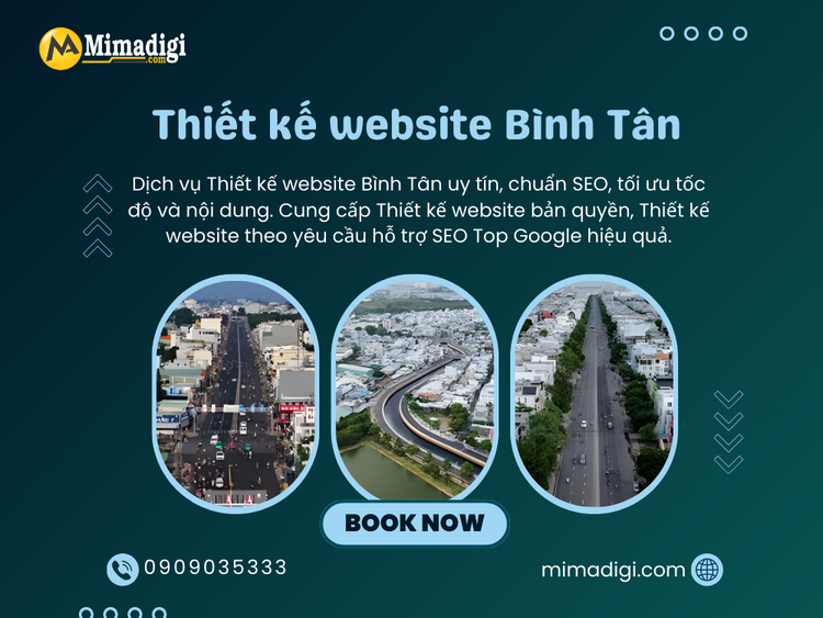 Thiết Kế Website Bình Tân Chuyên Nghiệp