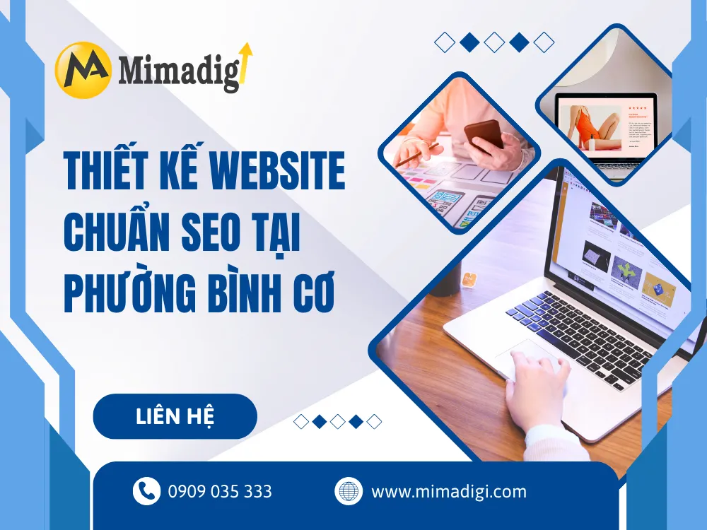 Thiết Kế Website Chuẩn SEO Tại Phường Bình Cơ tại mima