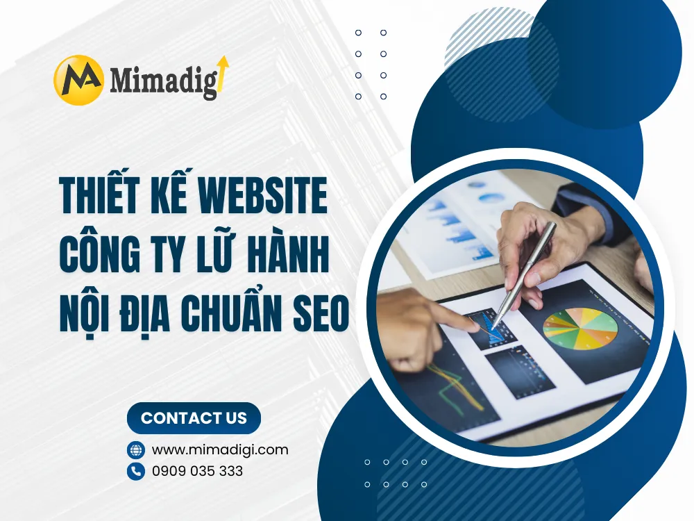 Thiết Kế Website Công Ty Lữ Hành Nội Địa Chuẩn SEO tại mima
