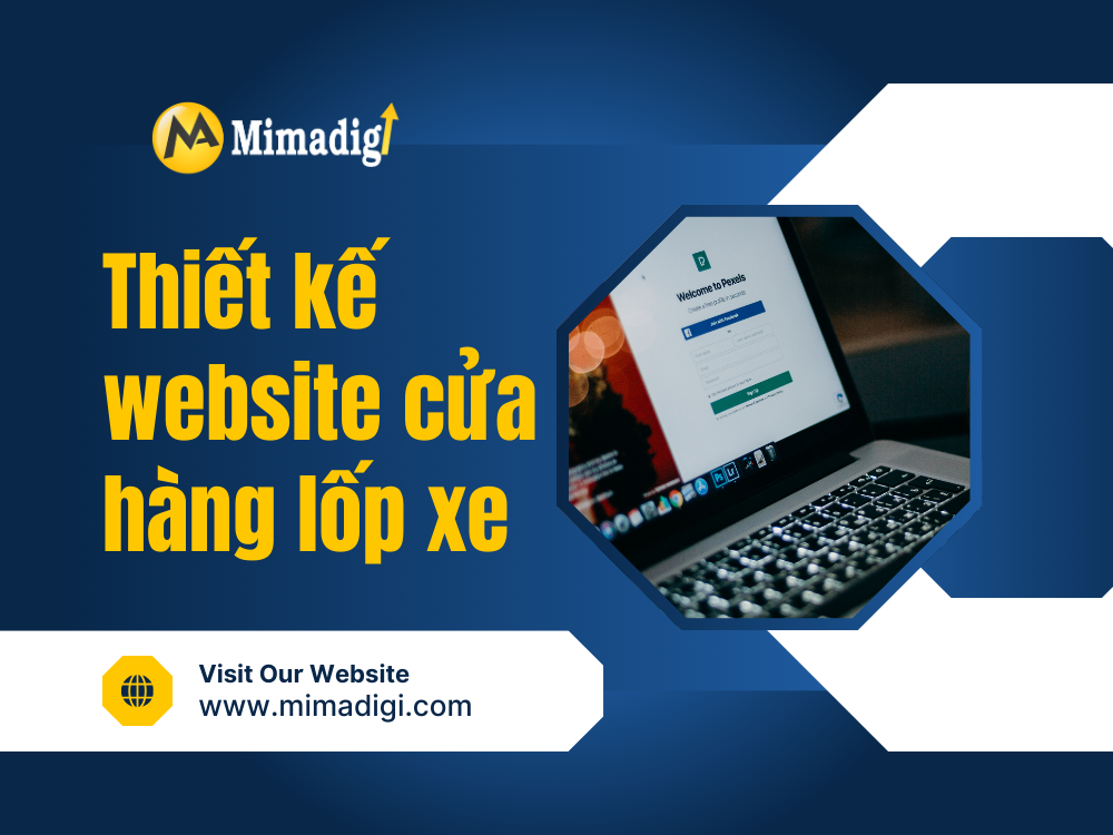 Thiết kế website cửa hàng lốp xe tại mima