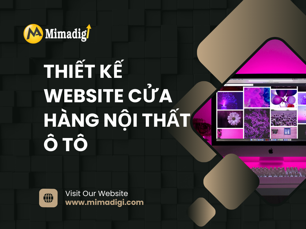 Thiết kế website cửa hàng nội thất ô tô tại mima