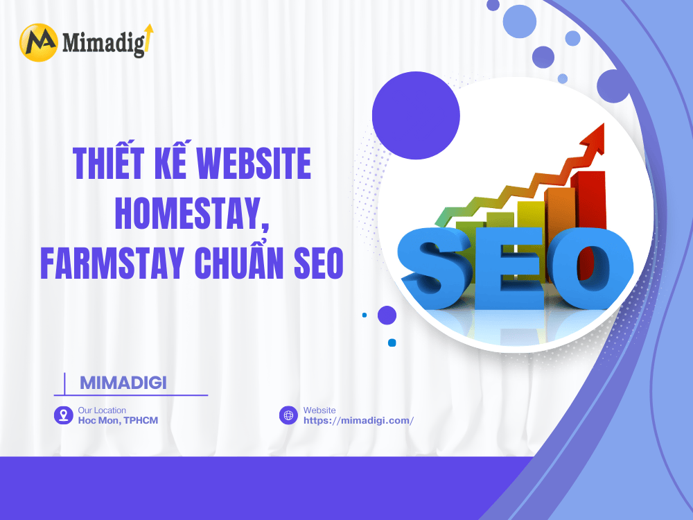 Thiết Kế Website Homestay, Farmstay Chuẩn SEO tại MIMA