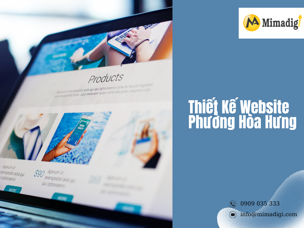 Thiết Kế Website Phường Hòa Hưng tại Mima