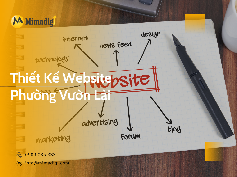 Thiết Kế Website Phường Vườn Lài tại mima
