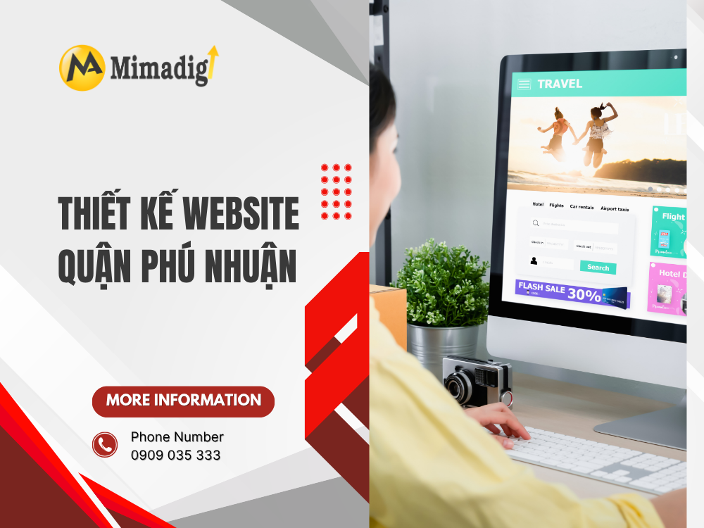Thiết kế website Quận Phú Nhuận tại mima