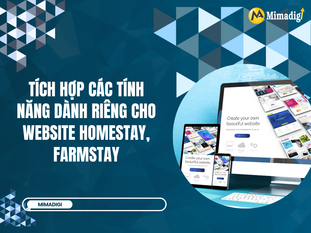 Tích Hợp Các Tính Năng Dành Riêng Cho Website Homestay, Farmstay tại MIMA