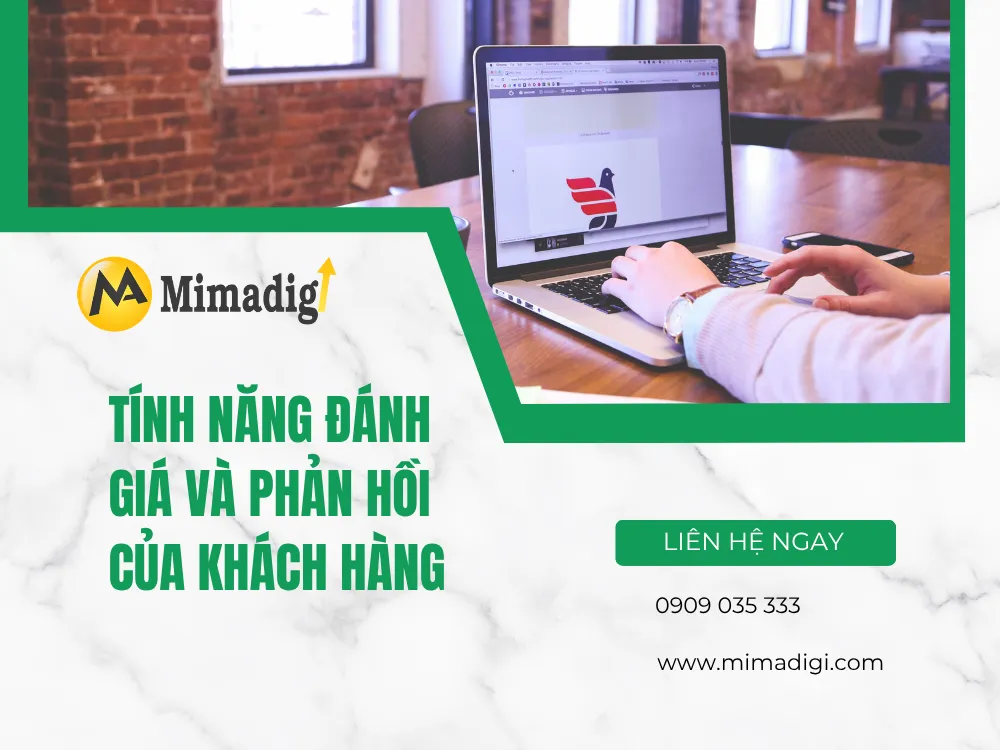 Tính Năng Đánh Giá Và Phản Hồi Của Khách Hàng tại mima