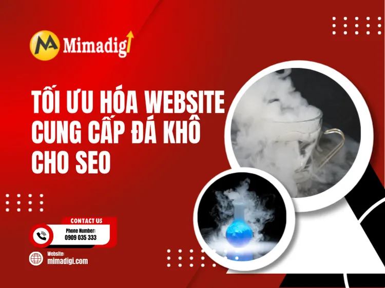 Optimizing a Dry Ice Supply Website for SEO at mima