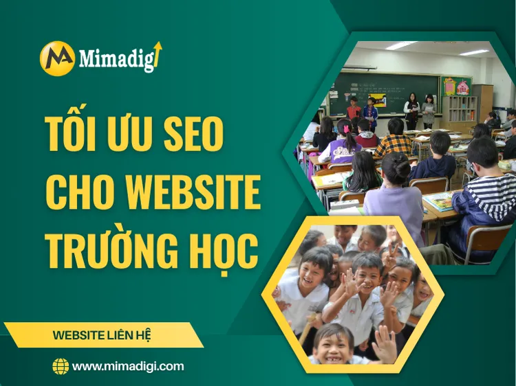 Tối ưu SEO cho website trường học tại mima