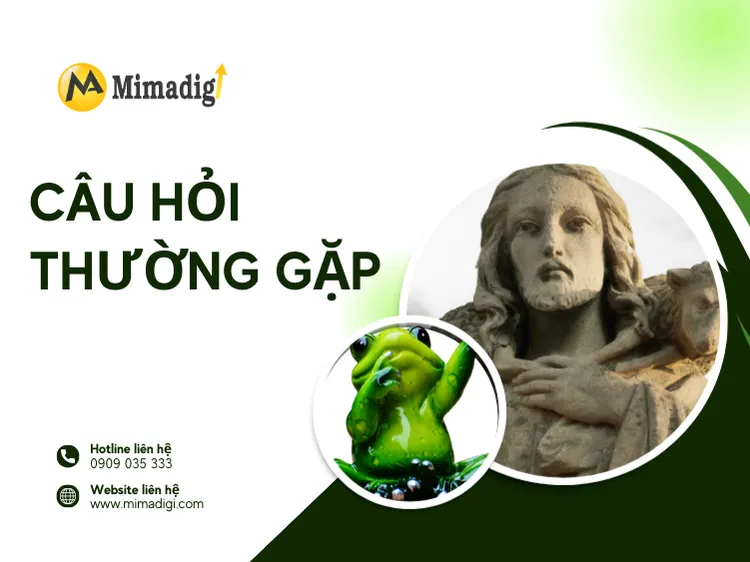 Top 10 câu hỏi thường gặp khi thiết kế website làm tượng sáp – tượng composite tại mima