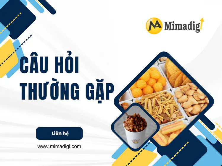Top 10 câu hỏi thường gặp khi thiết kế website quán ăn vặt online tại mima