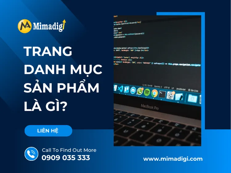 Trang danh mục sản phẩm là gì? tại mima