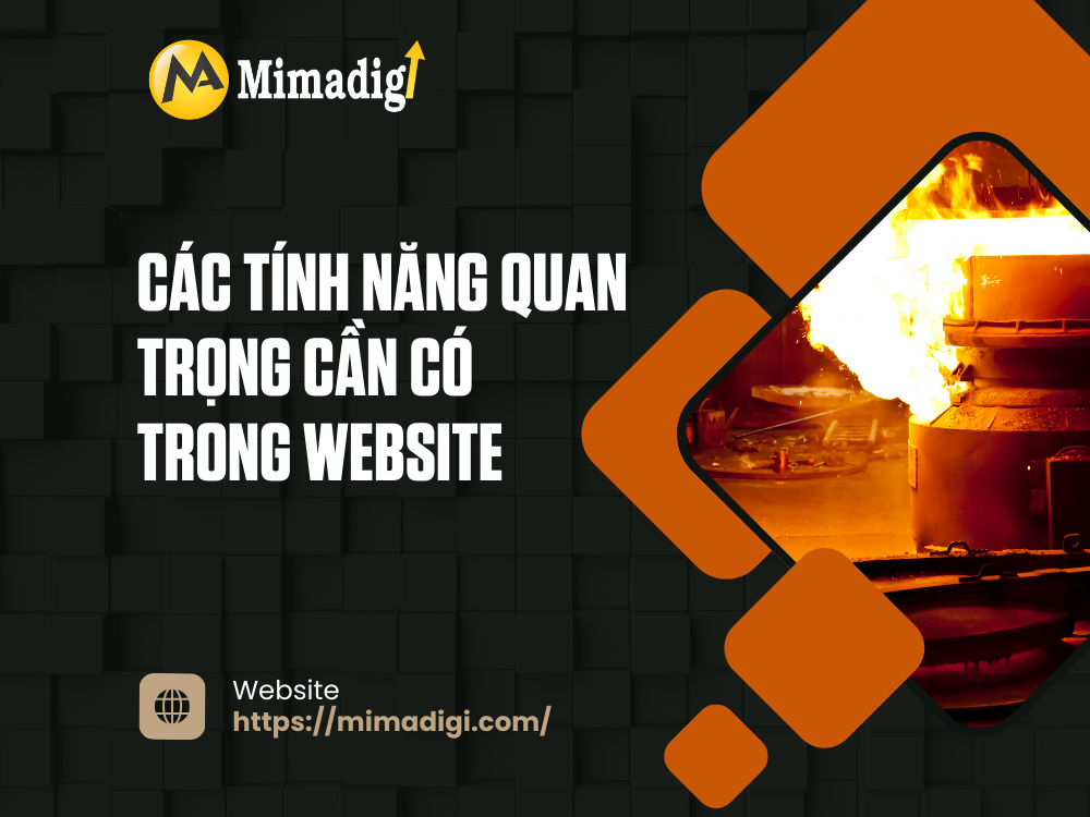Thiết kế website xưởng đúc gang thép tại mimadigi