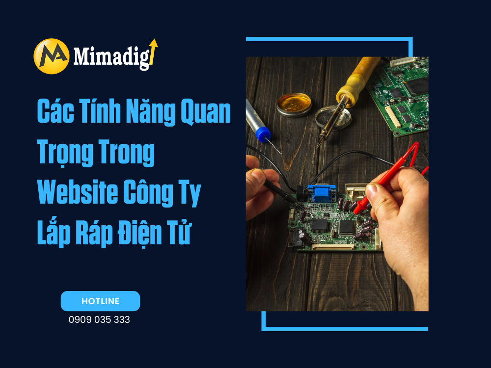 Electronic Assembly Plant Website Design at mimadigi