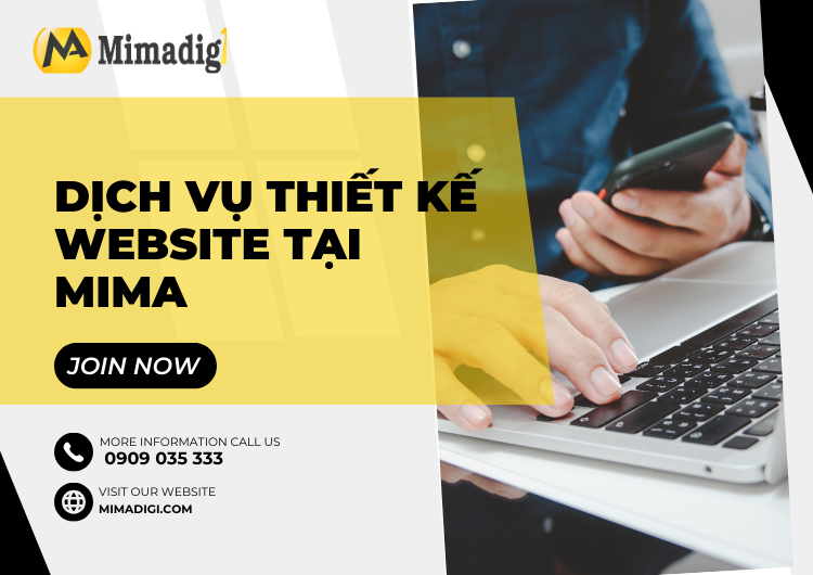 Thiết kế website công ty có đắt không? tại Mima