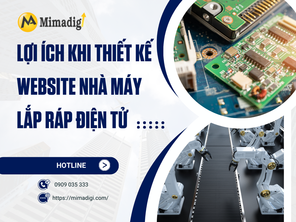 Electronic Assembly Plant Website Design at mimadigi