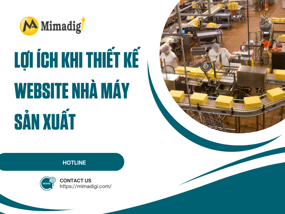 Manufacturing Plant Website Design at mimadigi