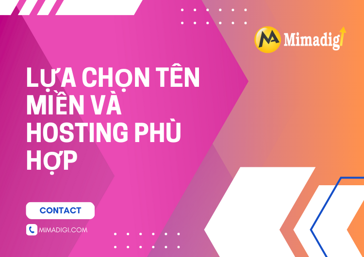 Step 2: Choose a Suitable Domain Name and Hosting at Mima