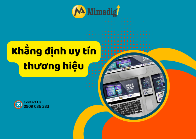 Reputable Company Website Design Unit in Vietnam at Mima