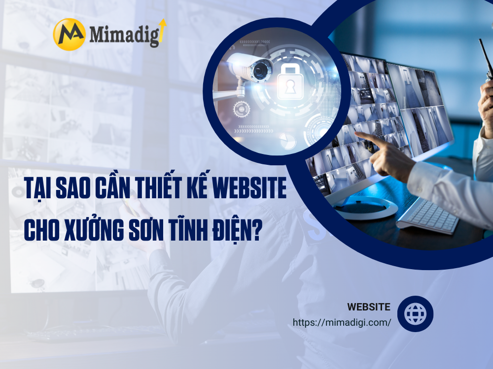 Website Design for Electrostatic Painting Workshop at mimadigi