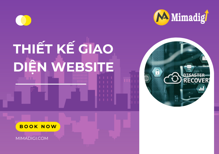 Website Interface Design at Mima
