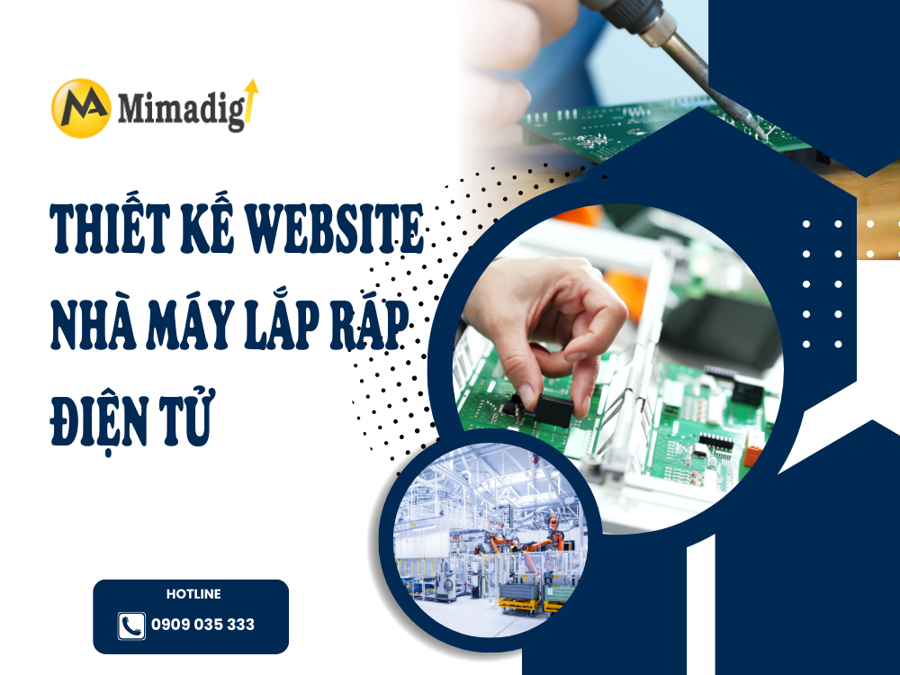 Electronic Assembly Plant Website Design at mimadigi