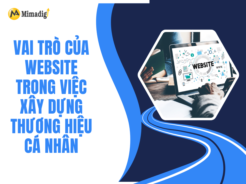 The role of the website in building a personal brand at MIMA
