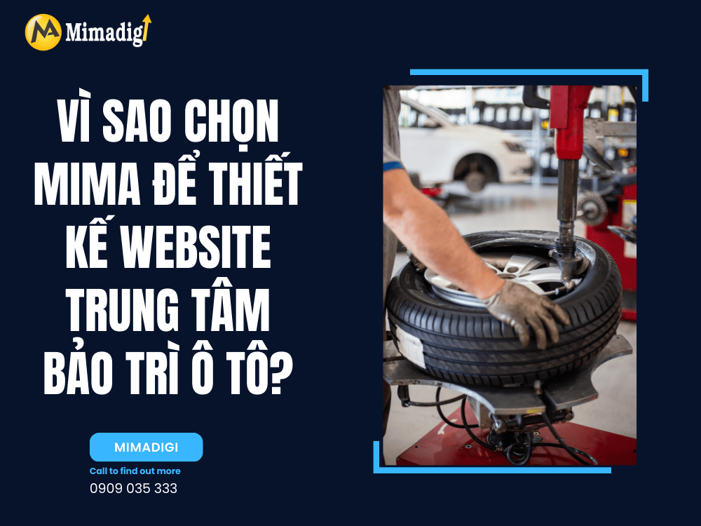 Why Choose MIMA to Design Your Auto Maintenance Center Website?