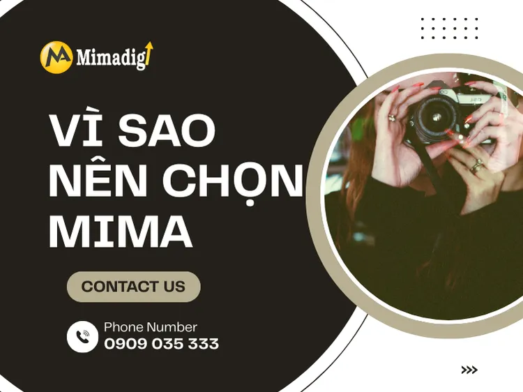 Vì sao nên chọn MIMA để thiết kế website studio chụp ảnh cưới? tại mima
