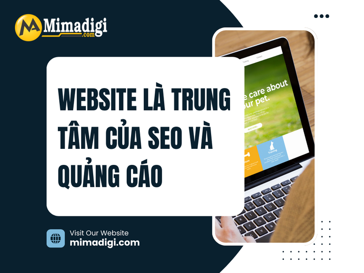 Website is the center of SEO and advertising