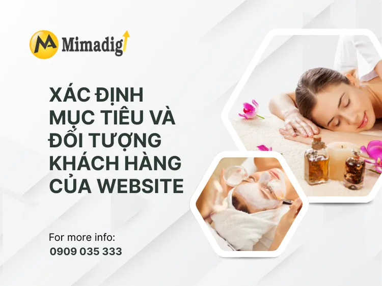 Xác định mục tiêu và đối tượng khách hàng của website tại mima