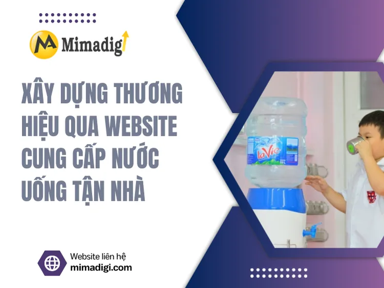 Xây dựng thương hiệu qua website tại mima