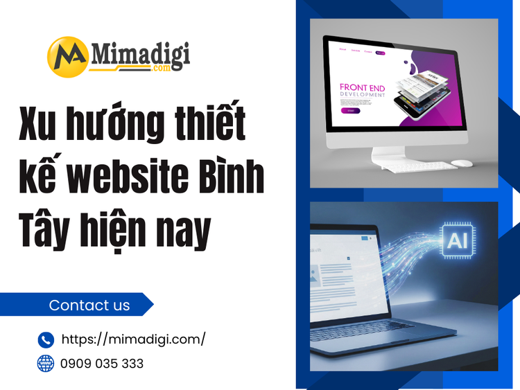 Current Binh Tay website design trends