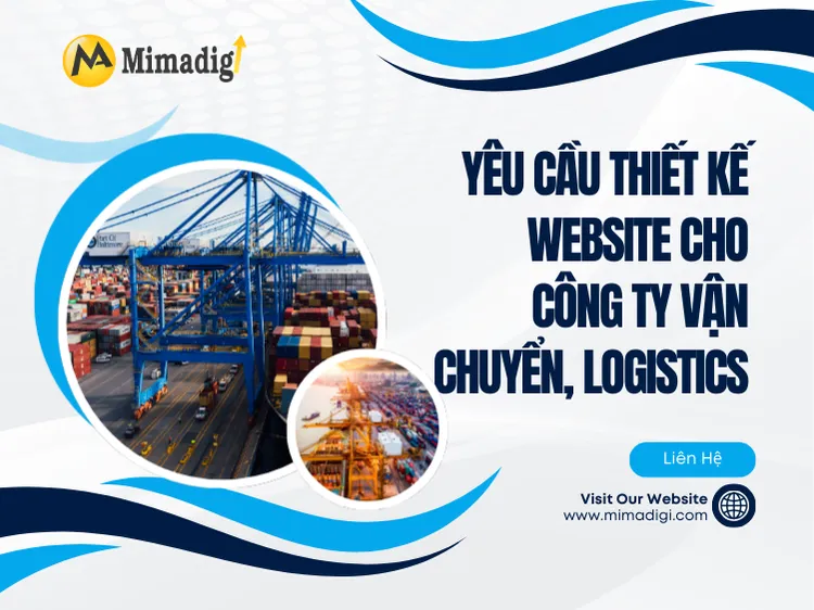 Website Design Requirements for Transportation and Logistics Companies at mima