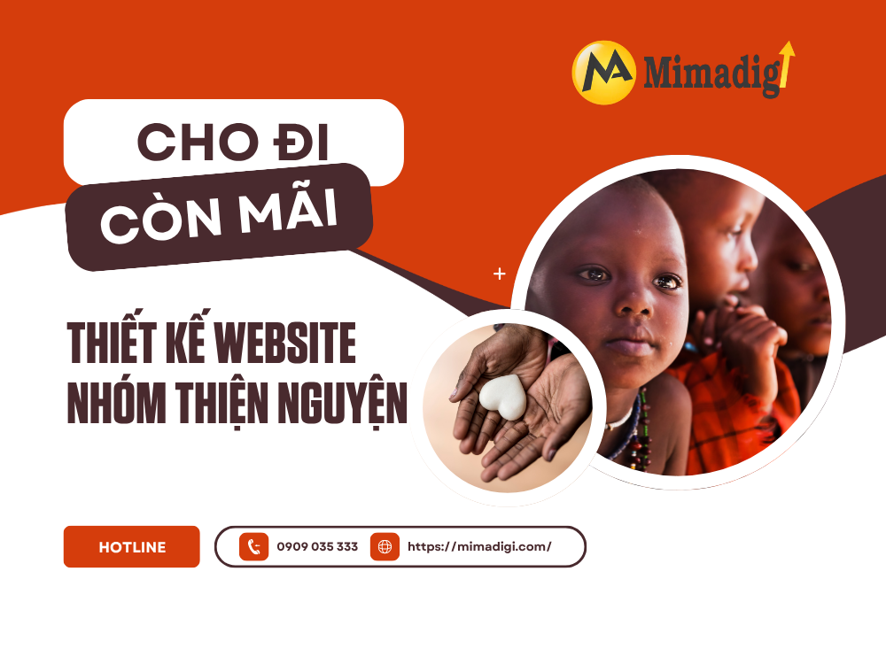 Charity Group Website Design at MIMADIGI