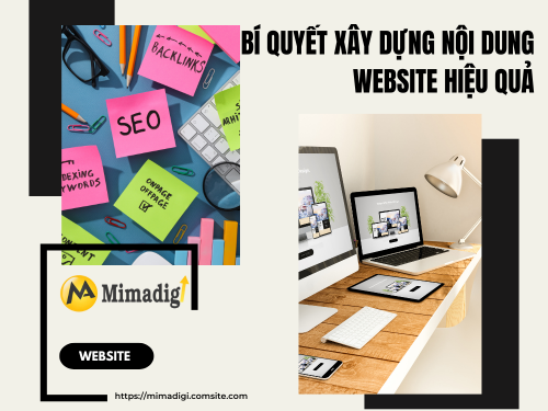 Common types of website content by mimadigi