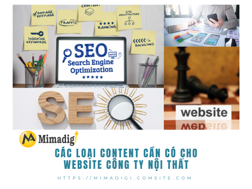 Content Website for Furniture Companies at MIMADIGI