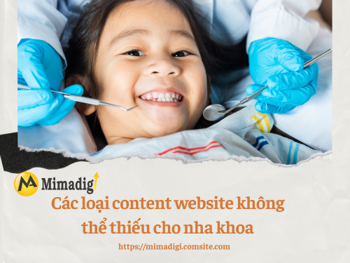 Content Website for Dental Clinics with MIMADIGI