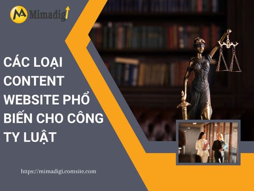 Content website cho công ty luật của mimadigi