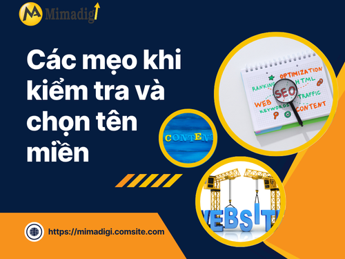 How to check if a domain name is already registered? Detailed instructions and accurate search tools from mimadigi