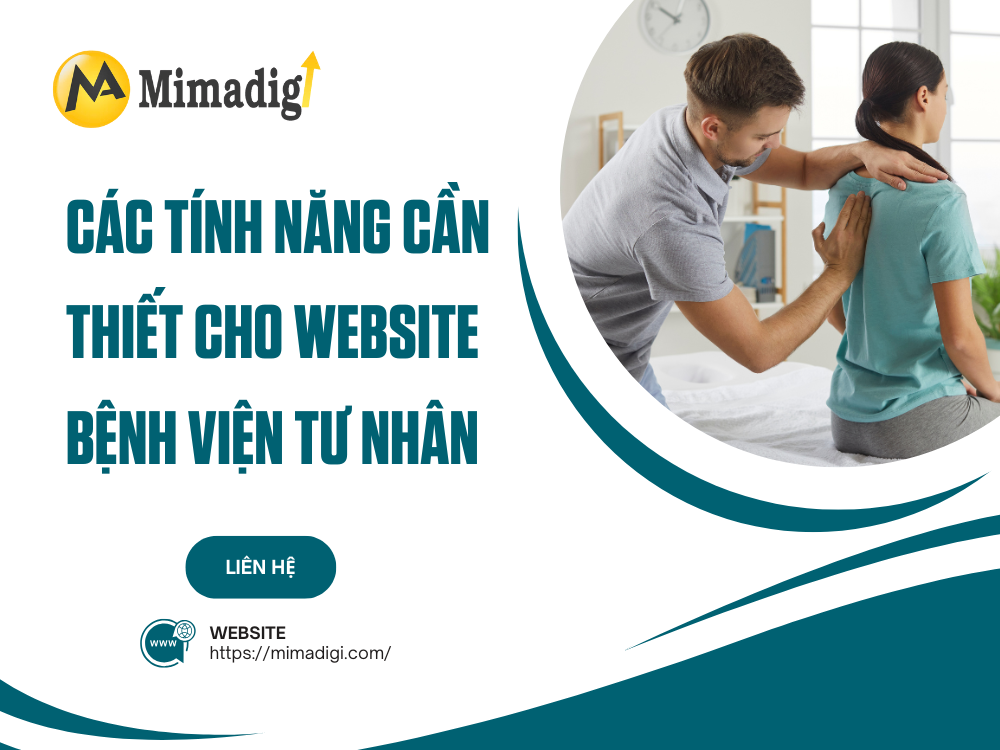 Private Hospital Website Design at mimadigi