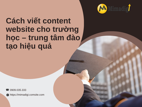 Content Website for Schools and Training Centers with MIMADIGI