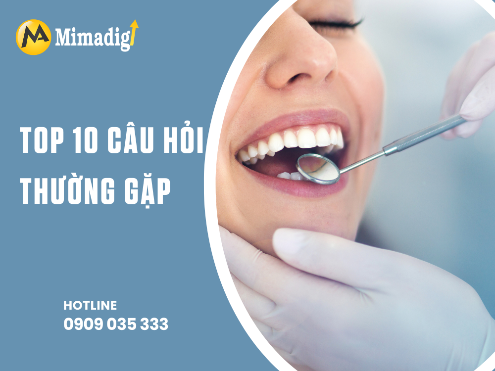 Thiết kế website phòng khám nha khoa tại mimadigi