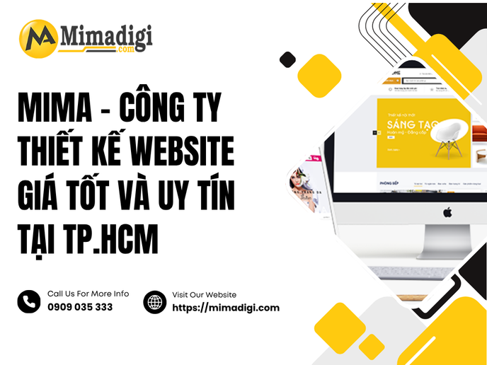 MIMA – Cost-Effective and Reputable Website Design Company in Ho Chi Minh City