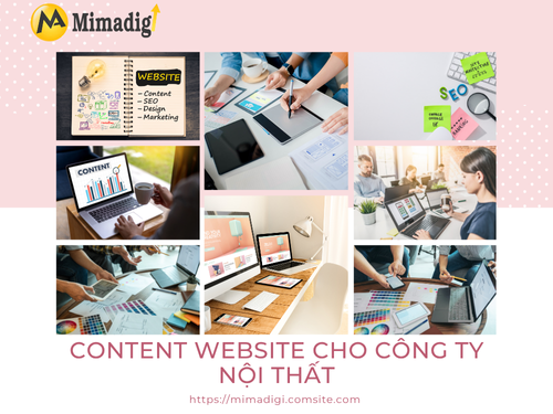 Content Website for Furniture Companies at MIMADIGI