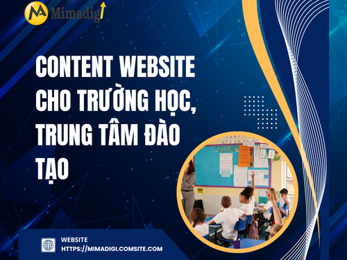 Content Website for Schools and Training Centers with MIMADIGI