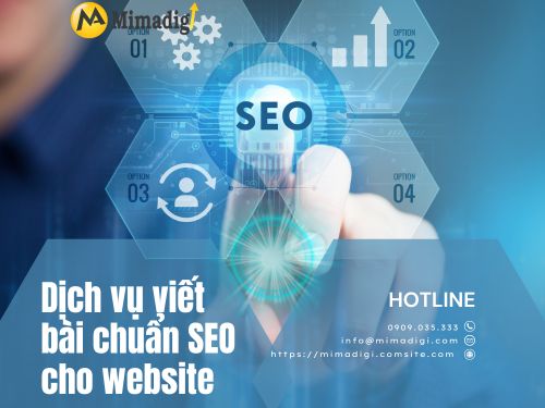 Dịch vụ viết bài chuẩn SEO cho website của mimadigi