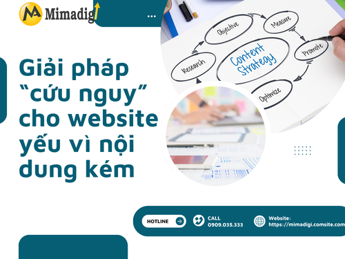 Website Weak Due to Poor Content – What is the Solution? with MIMADIGI