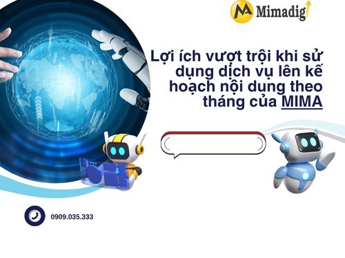 Monthly Content Planning Service with MIMADIGI