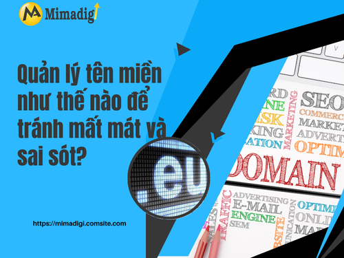 How to Manage Domain Names to Avoid Loss and Errors? with MIMADIGI
